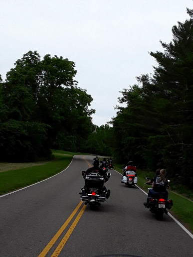 Hocking Hills of Ohio - Motorcycle riding through the Hocking Hills Area.