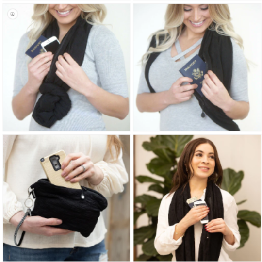 Daily Scarf Life - Don't Leave Home Without It! - Convertible Infinity Scarf with Pocket™