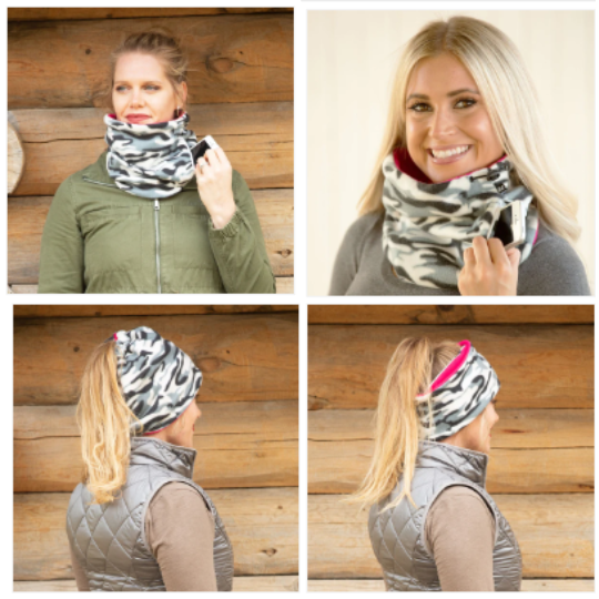 Convertible Neck Gaiter with Pocket™