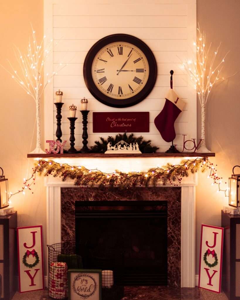 Holiday Home Prep - Holiday Clock displaying how fast the time comes and goes.