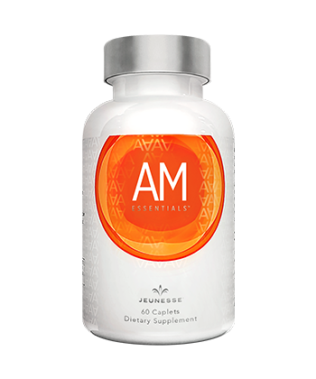 Ageless Lifestyle - am_essentials_caplets - the energy boost you need to start your day right.