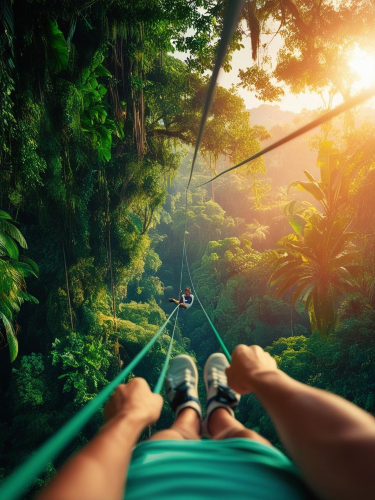 Hocking Hills of Ohio - Hocking Hills TreeTop Adventures