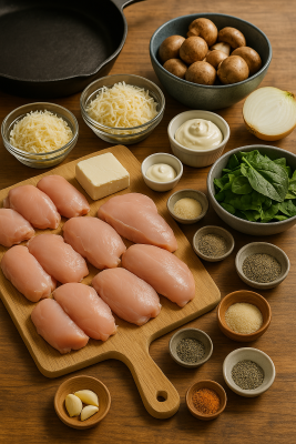 Tamis Stuffed Pocket Recipe - Chicken Stuffed Pocket Ingredients image