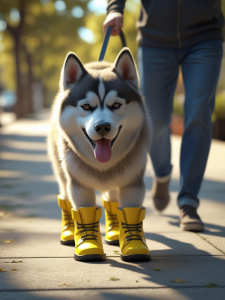 Paw Pad and Skin Conditioner - Doggie Boots to protect doggie feet.