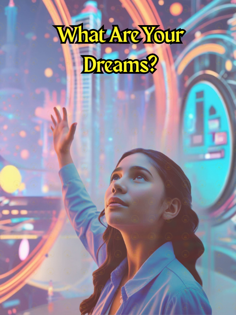 A Look Into Dream Interpretation - What  Are Your Dreams? - A depiction of a girl standing in her dream of her future.