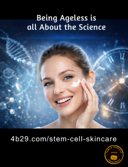 Stem Cell Skincare - Being Ageless is all about the science.