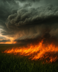 When Help is Needed ~ Stormy Wildfire