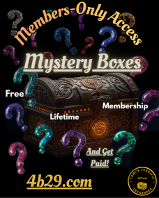 Free Membership gets you lifetime access to Mystery Boxes