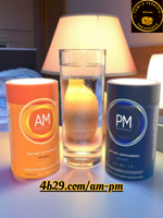 AM/PM Essentials ~ Dual-Phase Wellness System - A morning and evening supplement routine of functional multivitamins for daily wellness.