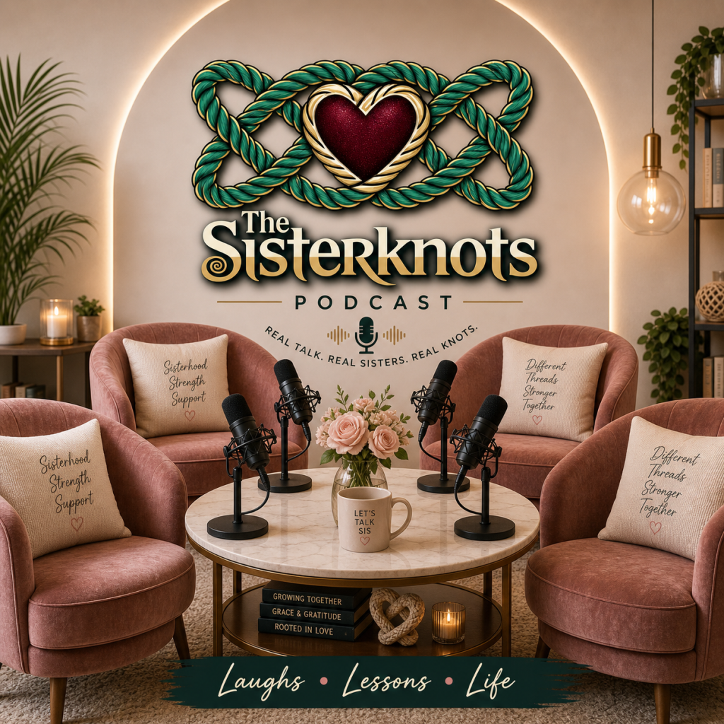 Tami*s Thread Within The Sisterknots | Finding Everyday Treasures in Life - The Sisterknots Podcast Logo
